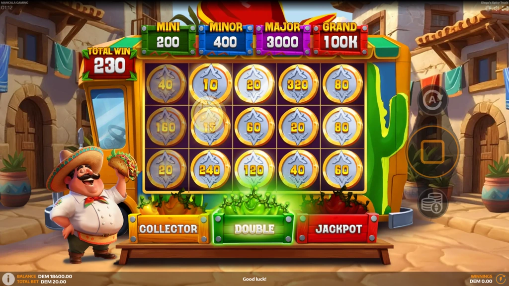 Diegos Spicy Truck - Free Spins